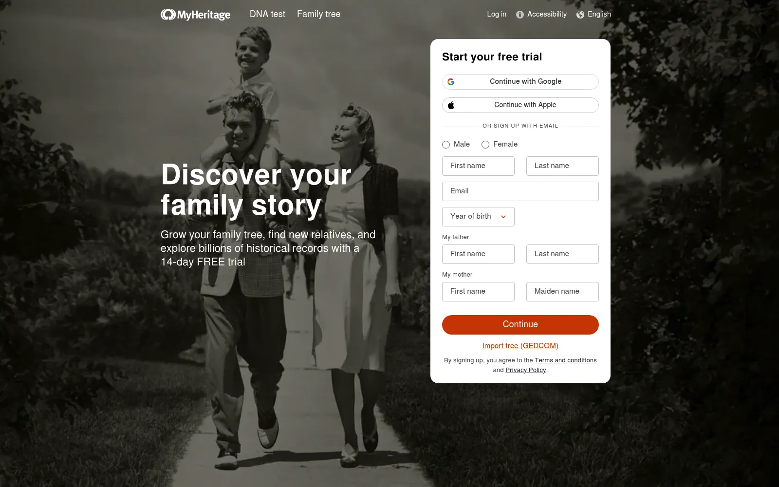 MyHeritage Photo Enhancer homepage screenshot
