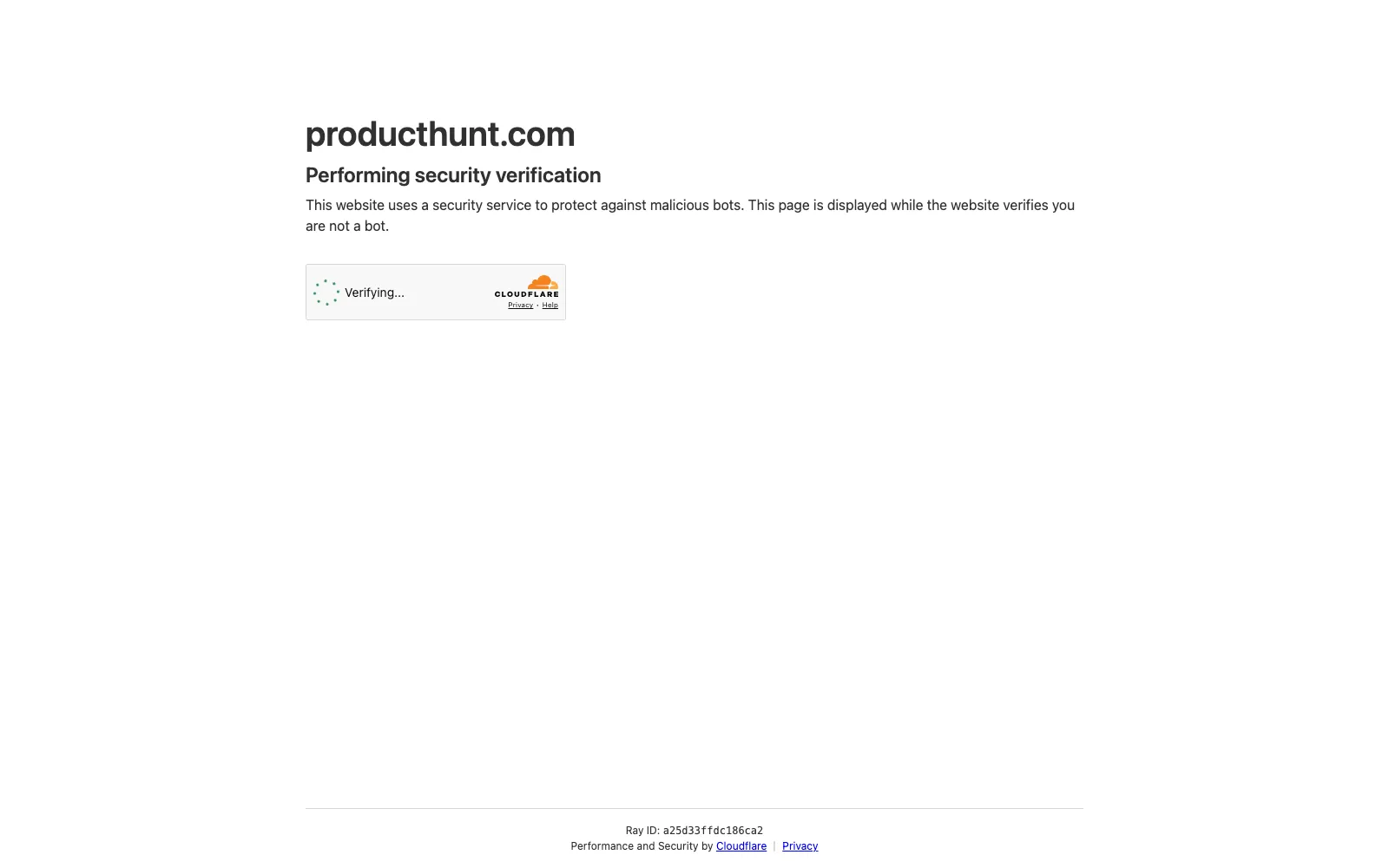 Product Hunt homepage screenshot